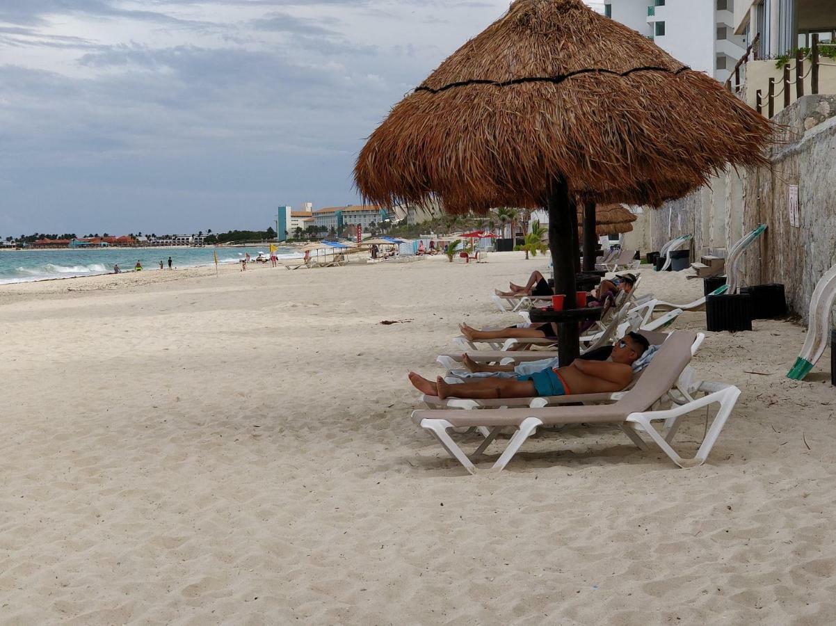 Ocean Front Suite, Balcony, Kitchen. Cancun Bagian luar foto